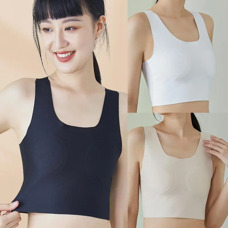 Đồ Lót Corset, Áo Ba Lỗ Cropped Xén, Áo Vest Corset Ngắn, Áo Sơ Mi Không đường May, Dành Cho Nữ, Đồ Lót Thể Thao, Y6X9 1