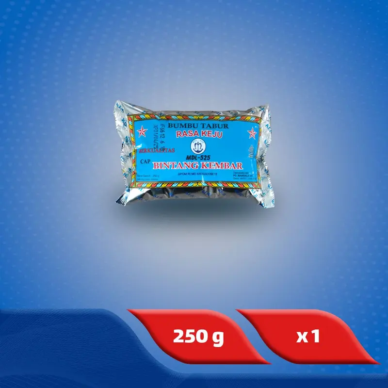 Bintang Kembar Bumbu Tabur Keju 250 g 0