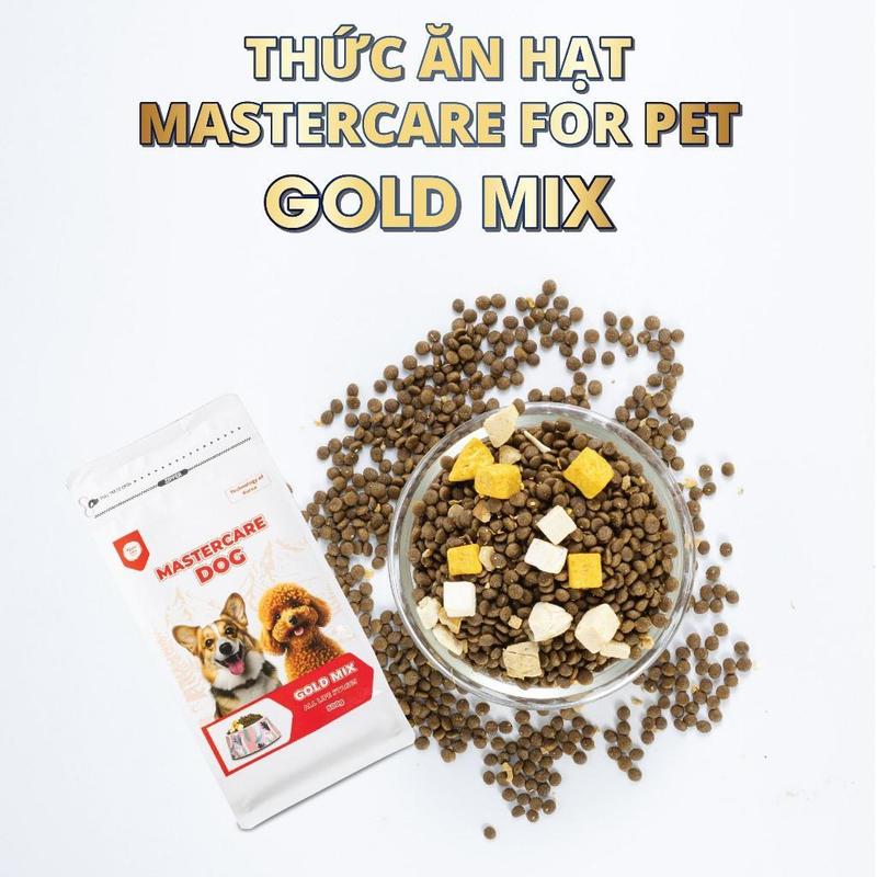 Thức ăn hạt cho Chó Mèo GOLD MIX MasterCare - Thực phẩm cung cấp dinh dưỡng cho chó kén ăn [DEAL SỐC] 1