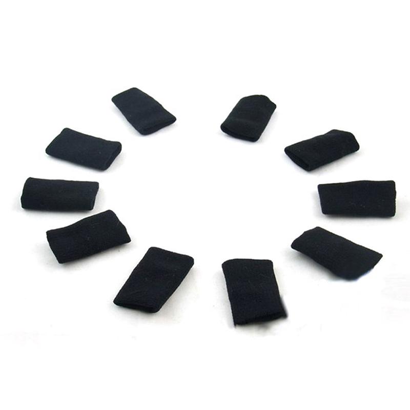 Product Introduction of 10PCS Sports Protective Gear Guard Support Wraps Basketball Volleyball Football Finger Stall Sleeve Protector Protection Gloves 13