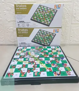 Mainan Anak Board Games Ular Tangga Snake & Ladder Game Magnet 717E