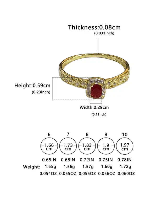 S925 Sterling Silver Women's Elegant Artificial Zircon Decorated Ring, Vintage Style Jewelry for Party, Daily Decor, Trendy All-match & Exquisite Jewelry for Birthday Gift 1