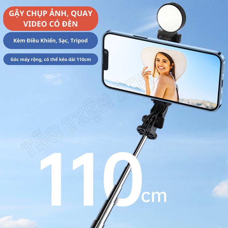Product Introduction of Gậy Chụp Ảnh 3 Chân Quay Video Livestream 5 in 1 Có đèn Led điều Khiển Bluetooth Từ Xa Kèm Tripod Selfie Phụ Kiện 16