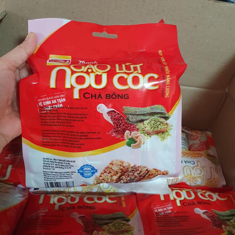Product Introduction of GÓI 10 THANH GẠO LỨT NGŨ CỐC CHÀ BÔNG - RONG BIỂN 9