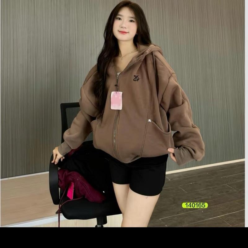 Áo khoác nỉ bông (KÈM ẢNH THẬT) freesize 5