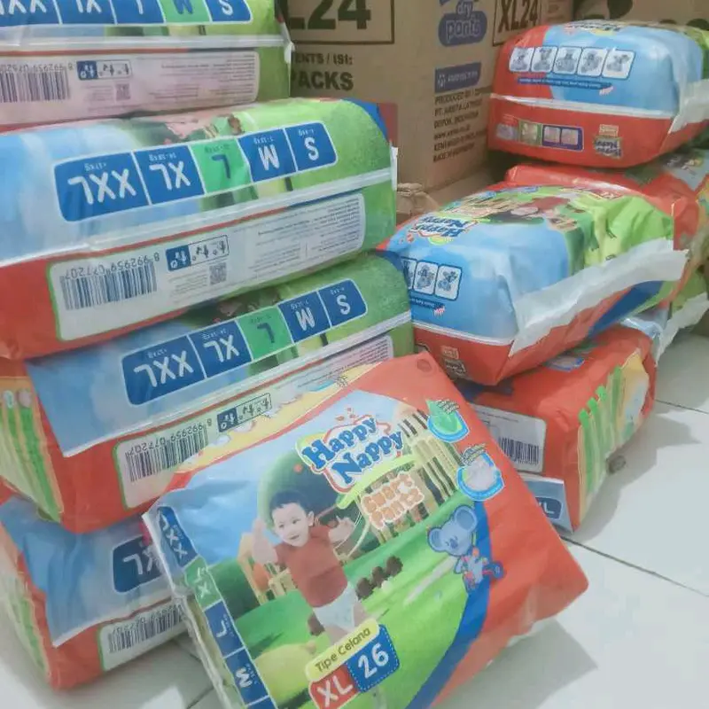 happy nappy XL26 Diapers Bayi Popok 1