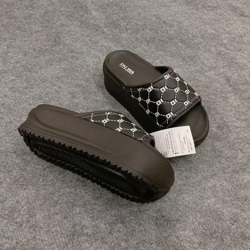 Dép bánh mì nữ DH cao 7cm độn đế tăng chiều cao đúc nguyên khối chất liệu EVA êm mềm và nhẹ depnu 5cm 3