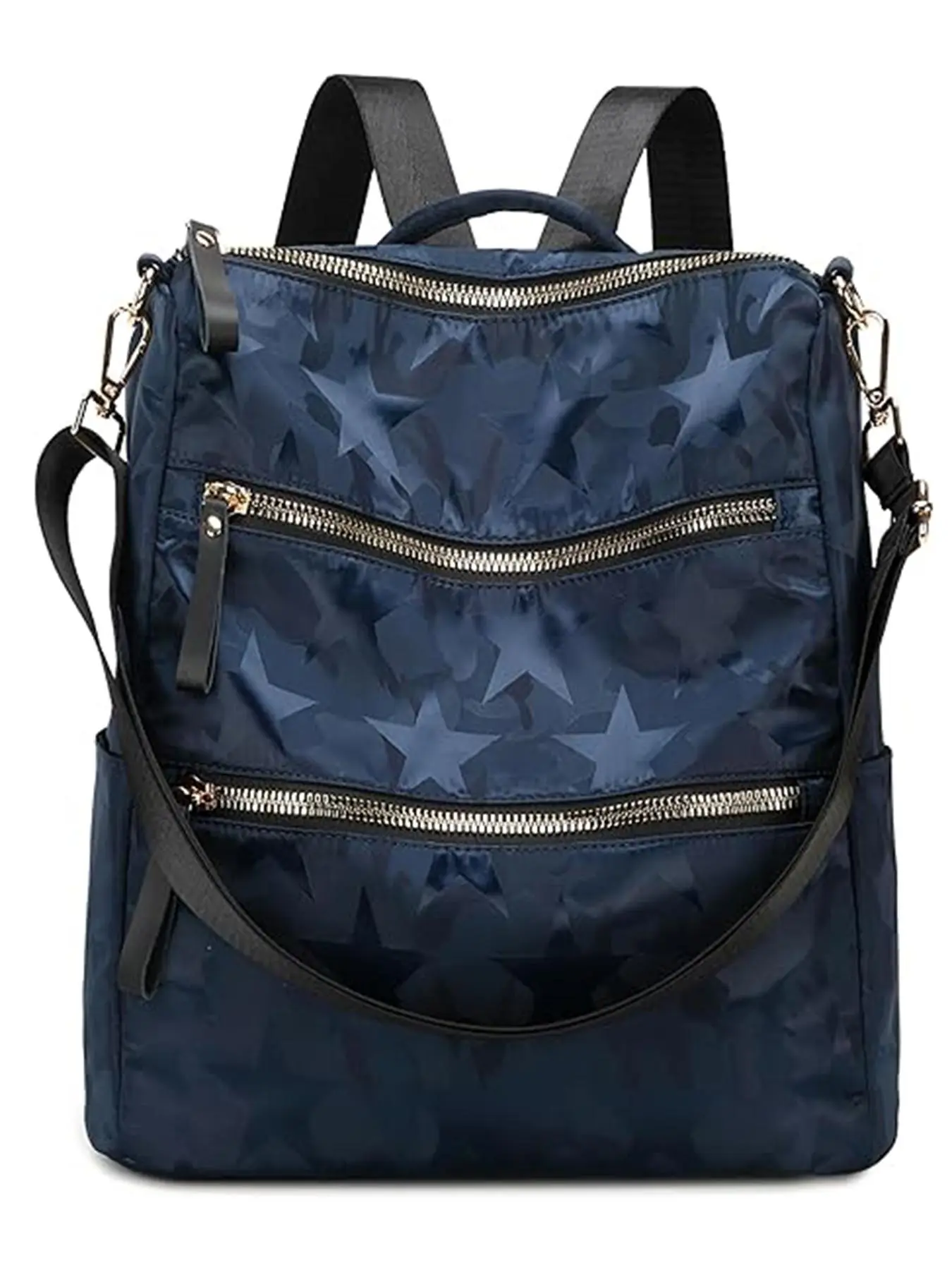 Fashionable Nylon Backpack, Casual Versatile Backpack for Women, Trendy All-match Commuting Bag for Daily Used