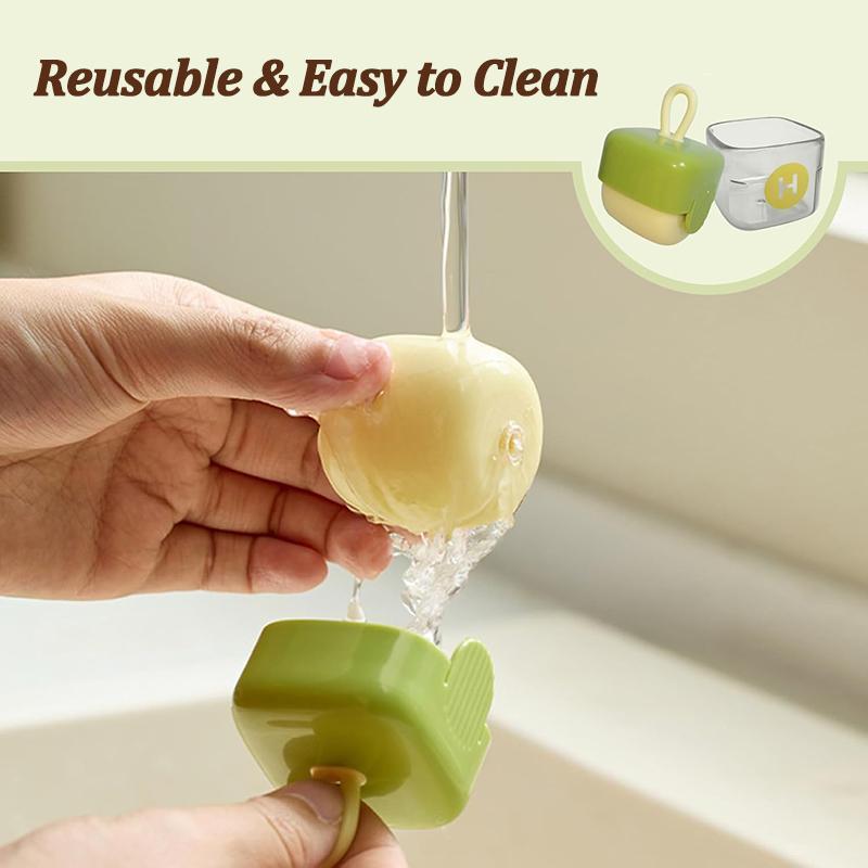 Washable Lint Remover, 4 Counts Reusable Clothes Hair Sticky Roller, Portable Pet Hair Remover, Dust Removal Brush for Household Cleaning 21 ce91a2ffba7b400c8d6744dba8c334ae~tplv dx0w9n1ysr resize jpeg:800:800