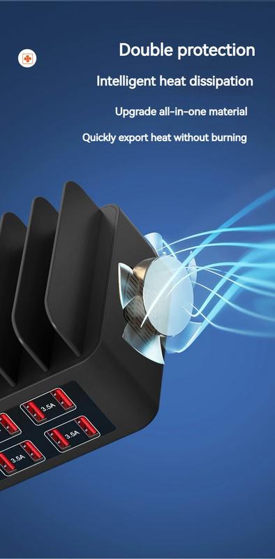 Product Introduction of Bộ sạc USB Thông Dụng 150W, Trạm sạc USB 16 cổng, Giá Chân Đế máy tính bảng, Tương thích với Ipad, Iphone, 15, 14, 13, Pro Max, Samsung, S24, S23, Xiaomi Phụ Kiện 22