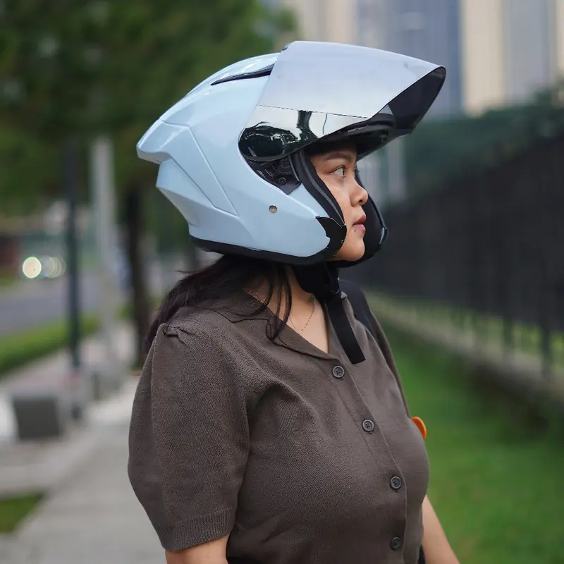 Helm Half Face | MJM Batman Hitam Dof Kaca Hitam SNI 2