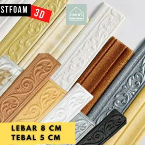 LIST BORDER FOAM LISTFOAM 3D STIKER PANJANG 2,3M
