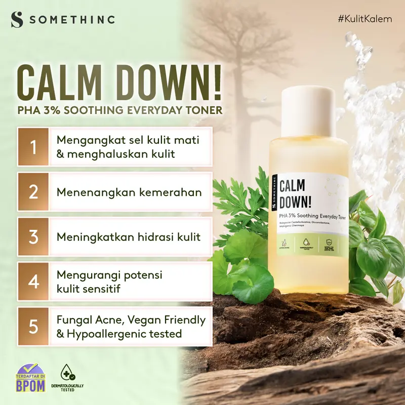 SOMETHINC [4 PCS] Paket Lengkap Calm Down Series 3