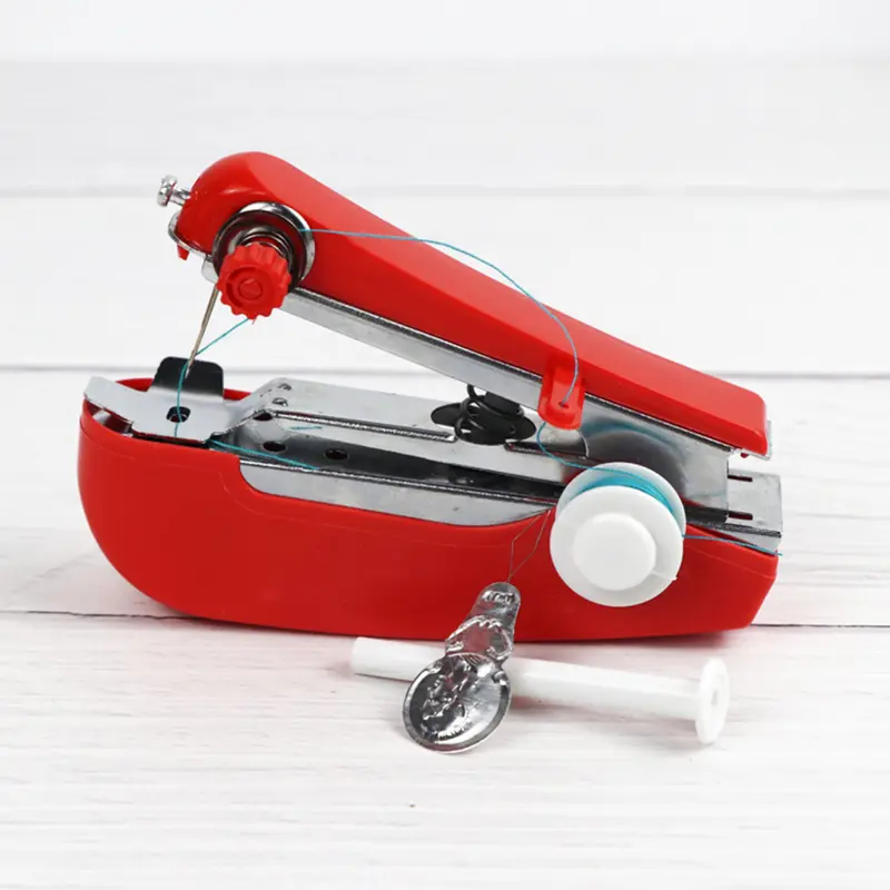 DFE-Máy May Nhỏ Bền, Nhẹ, Để May Mini, Khâu Nhanh, Thiết Thực, Cho Chuyên Gia, Nhỏ Gọn 7