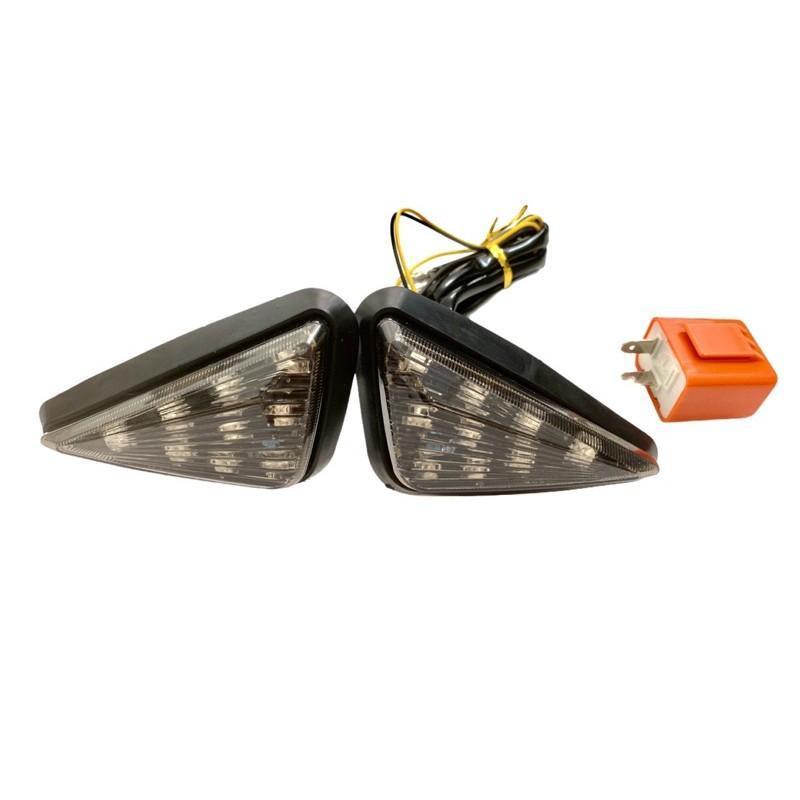 LED Signal Motor Set Triangle Smoke RSX Y15 R15 RS150 LC135 RFS150 ...