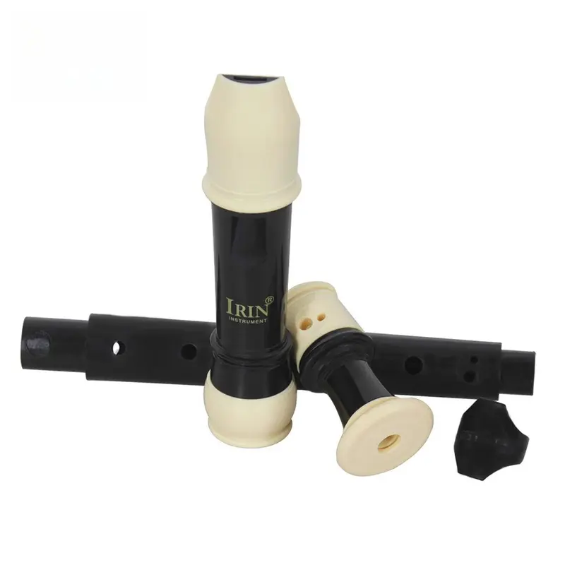 Baroque Flute, 3 Counts/set 8 Hole Flute, Musical Instrument for Beginners, Students, Plastic Flute for Home School Office 6