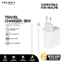 Gambar Charger Compatible For Realme Fast Charging Type C VOOC 18W Original . - micro usb dari Toleda Indonesia Kota Tangerang 3 Tokopedia