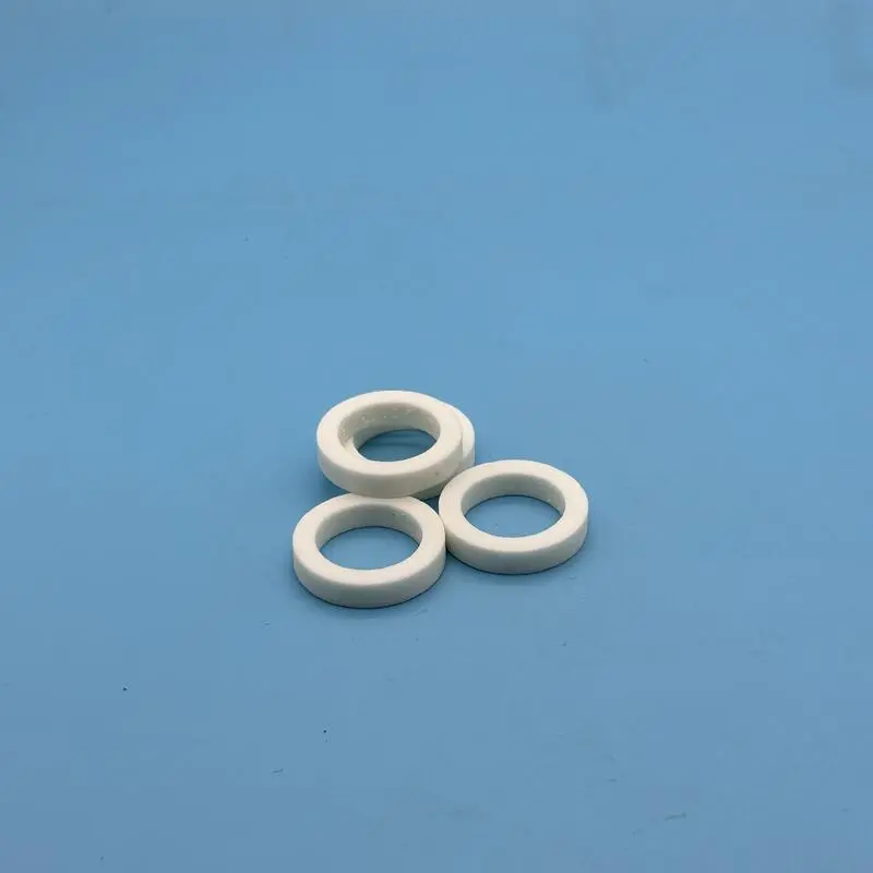 1/Package of high-purity alumina gasket, wear-resistant insulating ring, motor sealing ring, alumina gasket, high-temperature resistant ceramic ring, chemical valve sealing parts