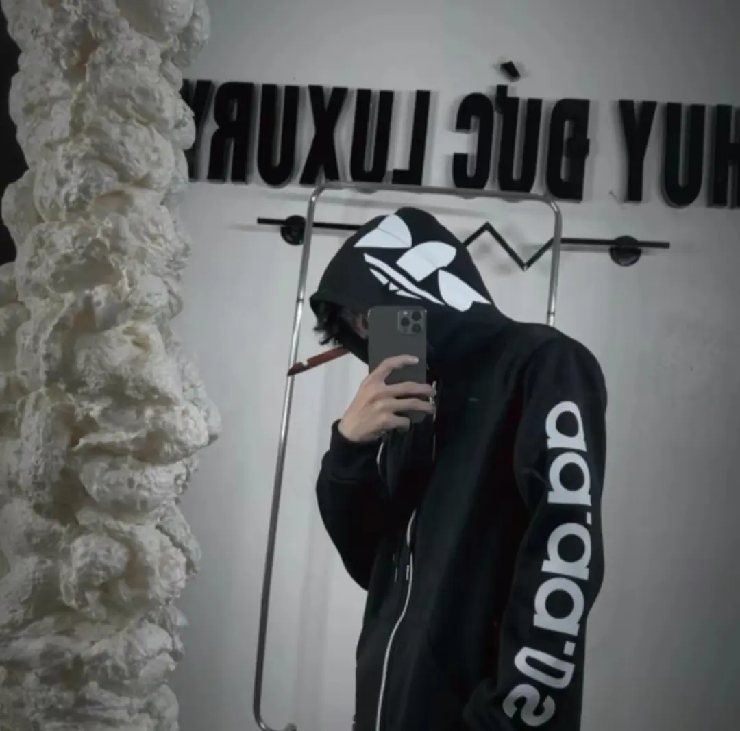 Áo nỉ hoodie nam nữ họa tiết phối tay mũ in ADD mũ 2 lớp form to Dài Tay - Hàng chuẩn chữ, Logo do vi phạm - Menswear