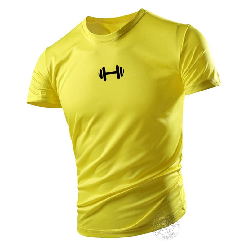 Summer Men's New Short Sleeve Tops Slim Gym Burning Fat Quick Drying Undershirt Half Sleeve T-shirt Basketball Sportswear 3