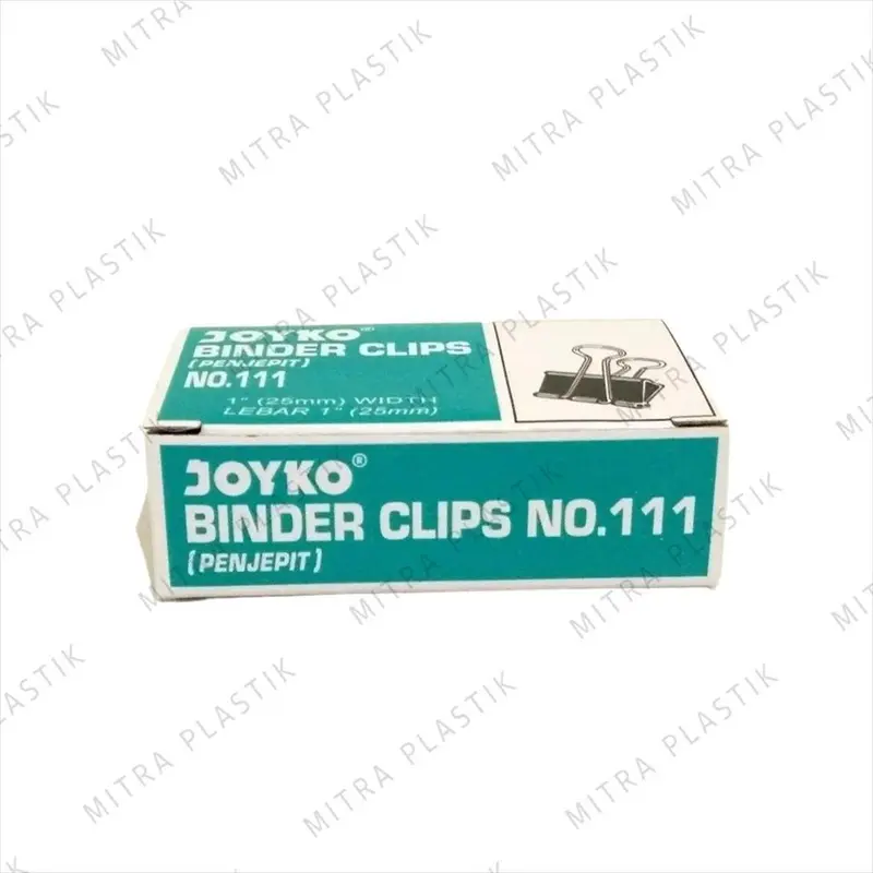 Binder Clips Joyko Binder Clips No 111 Penjepit Kertas Paper Clip Besar Paper Clip Hitam Default Warna 1