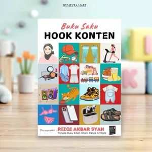 Buku Saku Hook Konten - Rizqi Akbar Syah Putih self motivasi