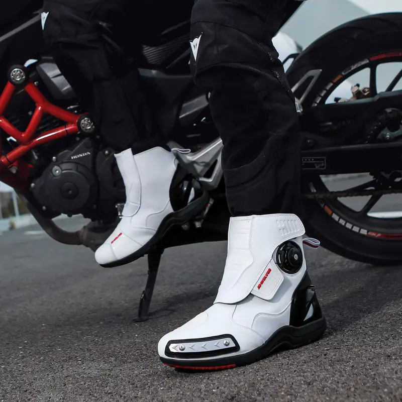 Spring and summer four seasons waterproof motorcycle riding shoes men's and women's boots anti-drop shoes off-road motorcycle shoes riding shoes