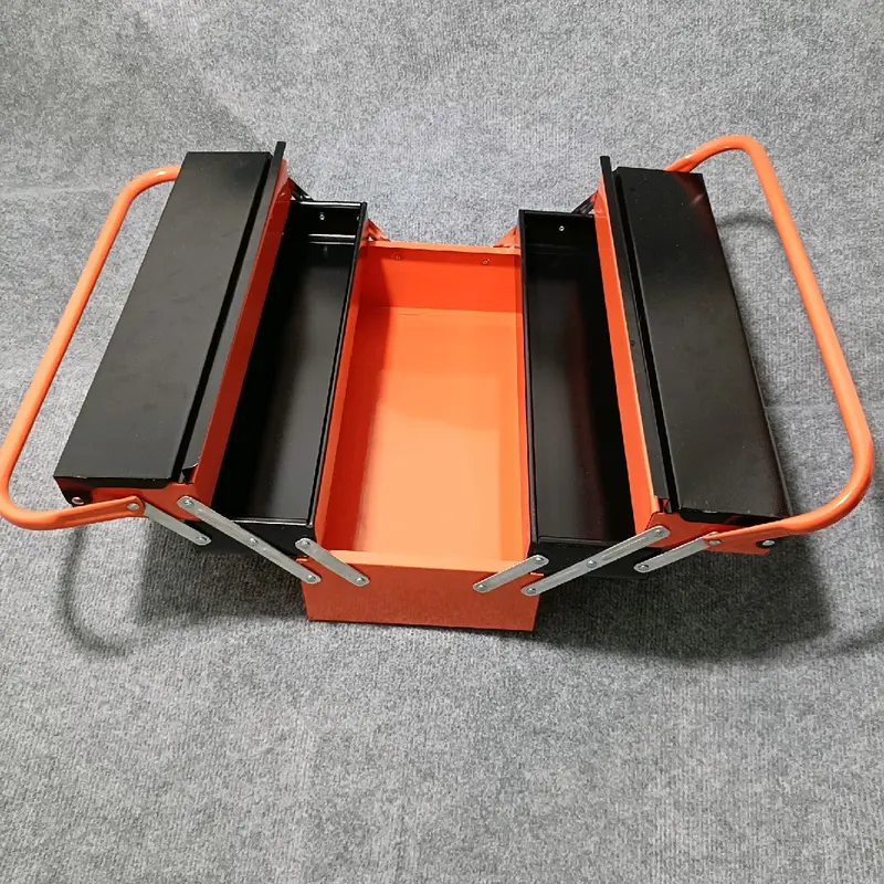 Thùng đựng đồ nghề cỡ 42*20*20  bằng Thép  3 tầng 5 ngăn đựng dụng cụ  tiện lợi độ bền cao hộp 4