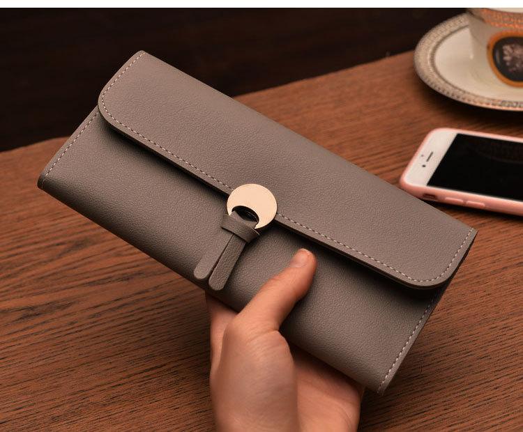 Product Introduction of New Fashion Long Women Wallets High Quality PU Leather Women's Purse and Wallet Design Lady Party Clutch Female Card Holder 24
