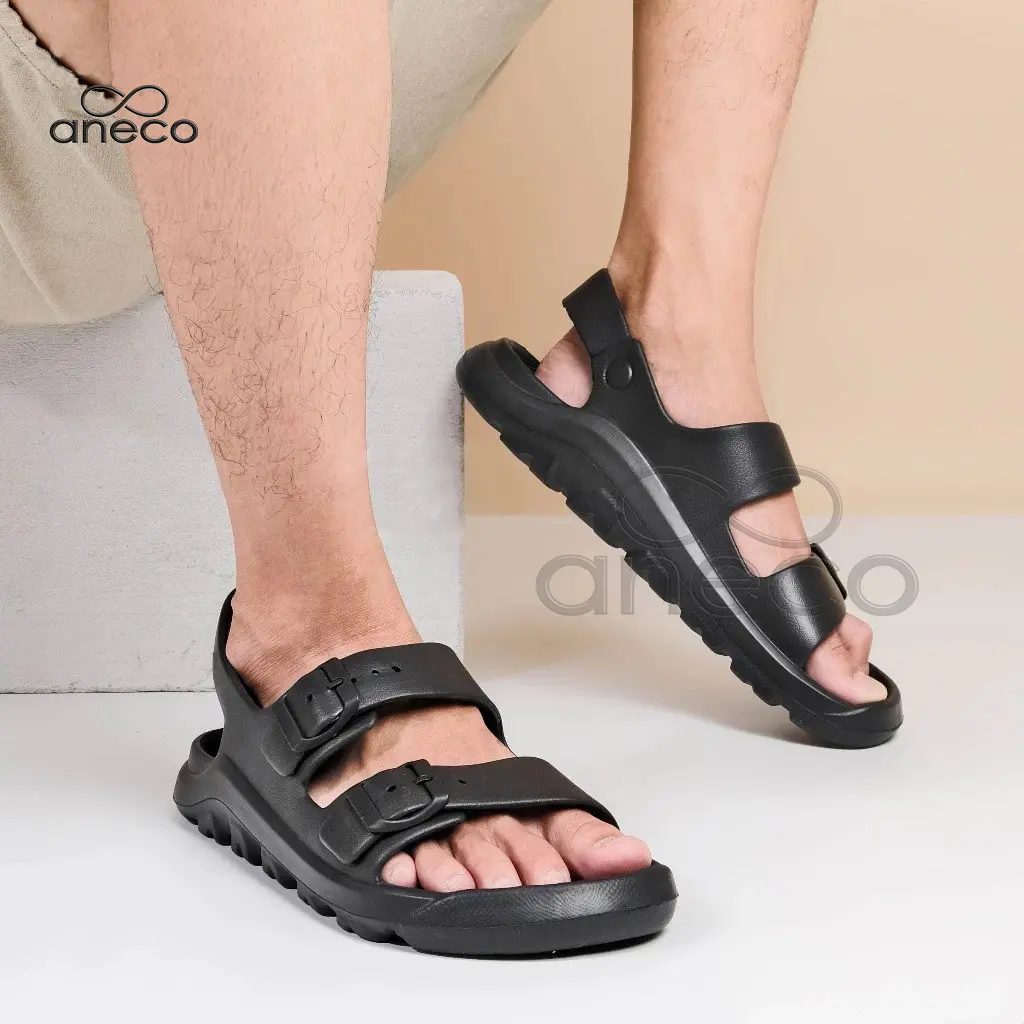 Aneco Store Sandal gunung pria eva phylon ringan elastis model terbaru KOMO