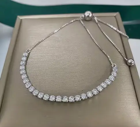 89-S005 LẮC TAY LIÊN KẾT 22 VIÊN ĐÁ CAO CẤP SANG TRỌNG DÀNH CHO NỮ Phụ Kiện