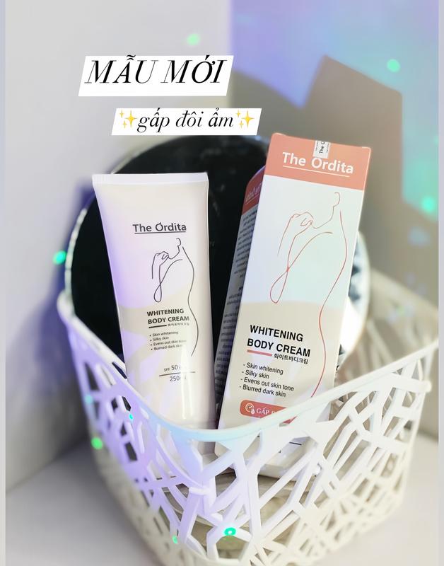 Kem dưỡng da The Ordita bản nắp trắng x2 ẩm cho da khô - Giúp da sáng đều màu và che khuyết điểm, dành cho phụ nữ