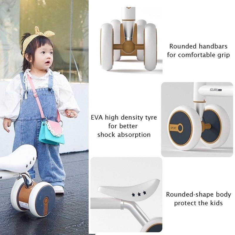 [SG Seller] Baby Walker Kids Balance Bike Baby Walker With 4 Wheels For Ages 14-36 Months Children Riding Toys Scooter 2
