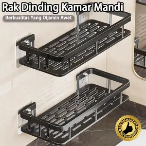 Rak Dinding Tempat Sabun Rak Sudut Estetik Kamar Mandi Tempat Sabun Toilet Minimalis Serbaguna