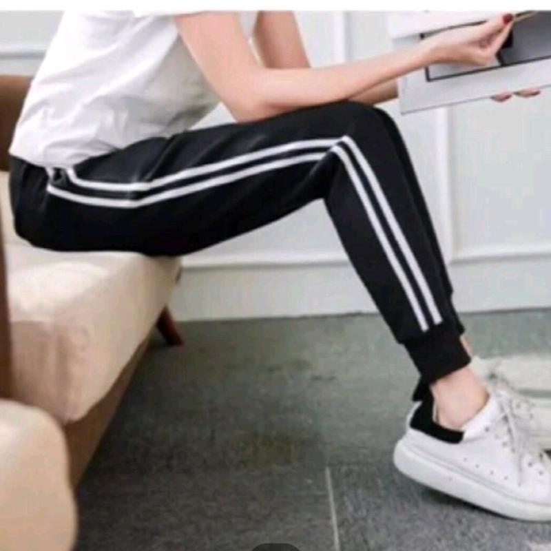 Quần thể thao 3 sọc  chiều dài 94cm dưới 1m6 mặc  đẹp Thun 6