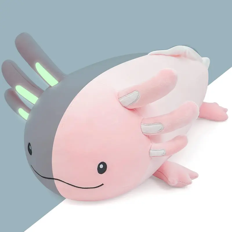Cute Axolotl Design Plush Toy, Stuffed Animal Plushie, Soft and Comfy Plush Toys, Lovely Gifts for Teen 0