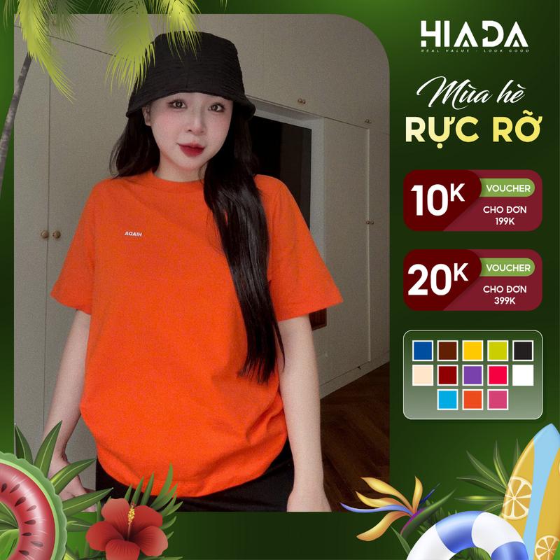  Áo Thun Nữ Babytee HIADA Cổ Tròn Vải Cotton Quảng Châu Thoáng Mát   HIADA 01   