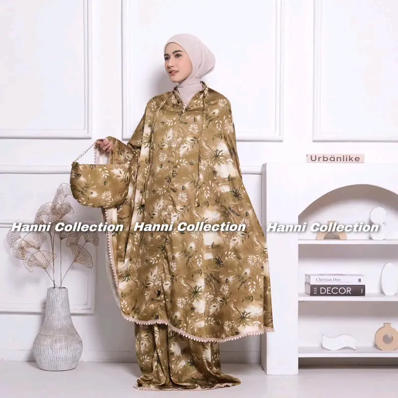 Mukena Cantik 2in1  Bianca maxmara luxury Bunga