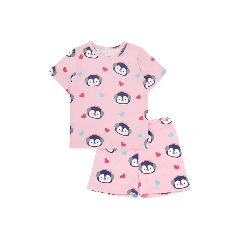 Cocohanee - Penguin In Love Short Pajamas 1