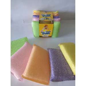 SATU SLOP ( 5 PCS ) Super Magic Sponge Spon Ajaib Cuci Piring Hosanna