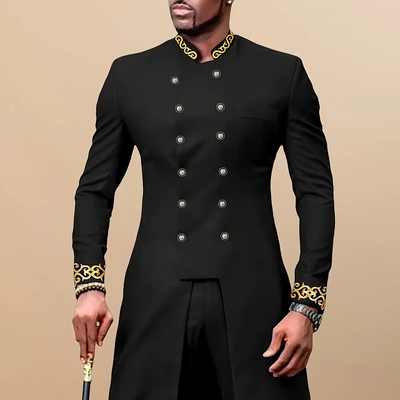 2025 New African Men's Ethnic Suit - Trendy Traditional Outfit for Men |   TikTok Viral Fashion |   Premium Quality