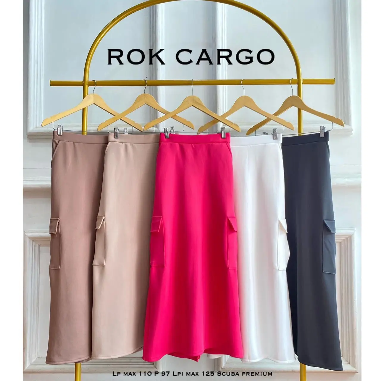 ROK CARGO SCUBA PREMIUM TEBAL BEST SELLER TERLARIS