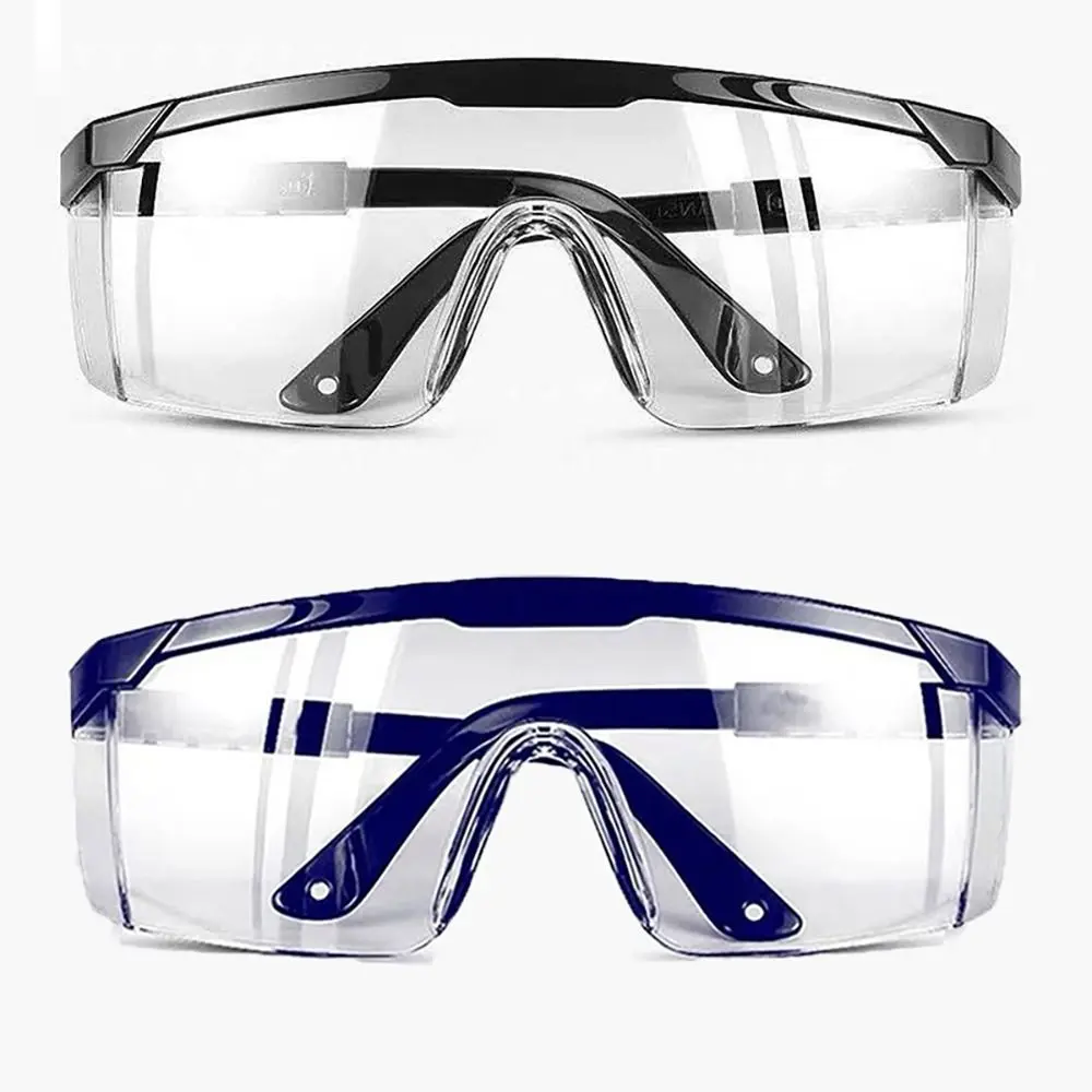 1PCS Adjustable Wind Dust Protect Goggles Anti-Splash Dustproof Work Safety Glass Waterproof Eye Protection Protective Glasses Work/Lab/Cycling