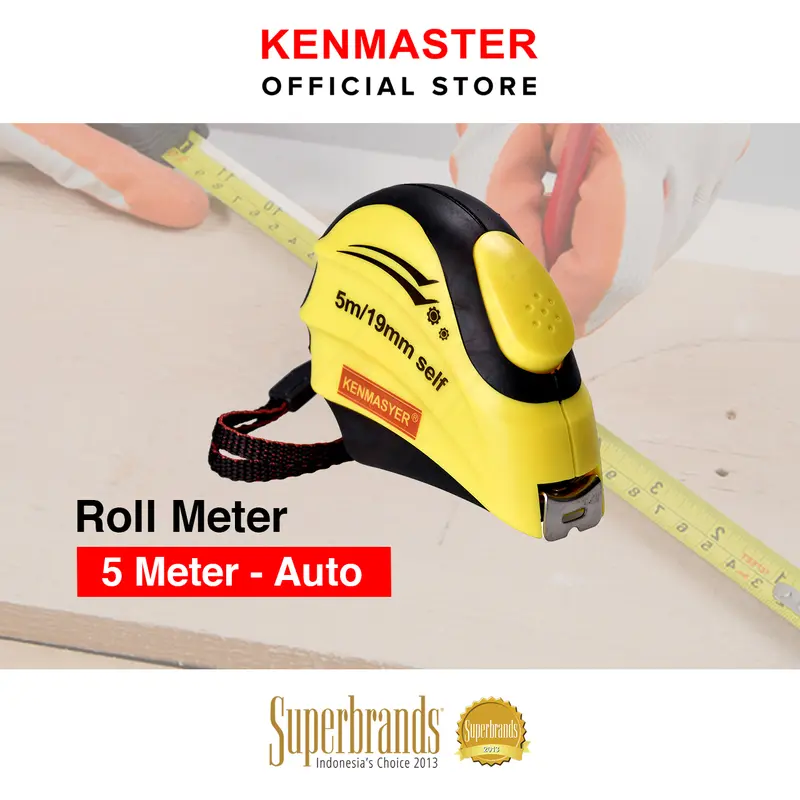 Kenmaster Roll Meter KM-519 Auto - 5 Mtr - RLMT057 0