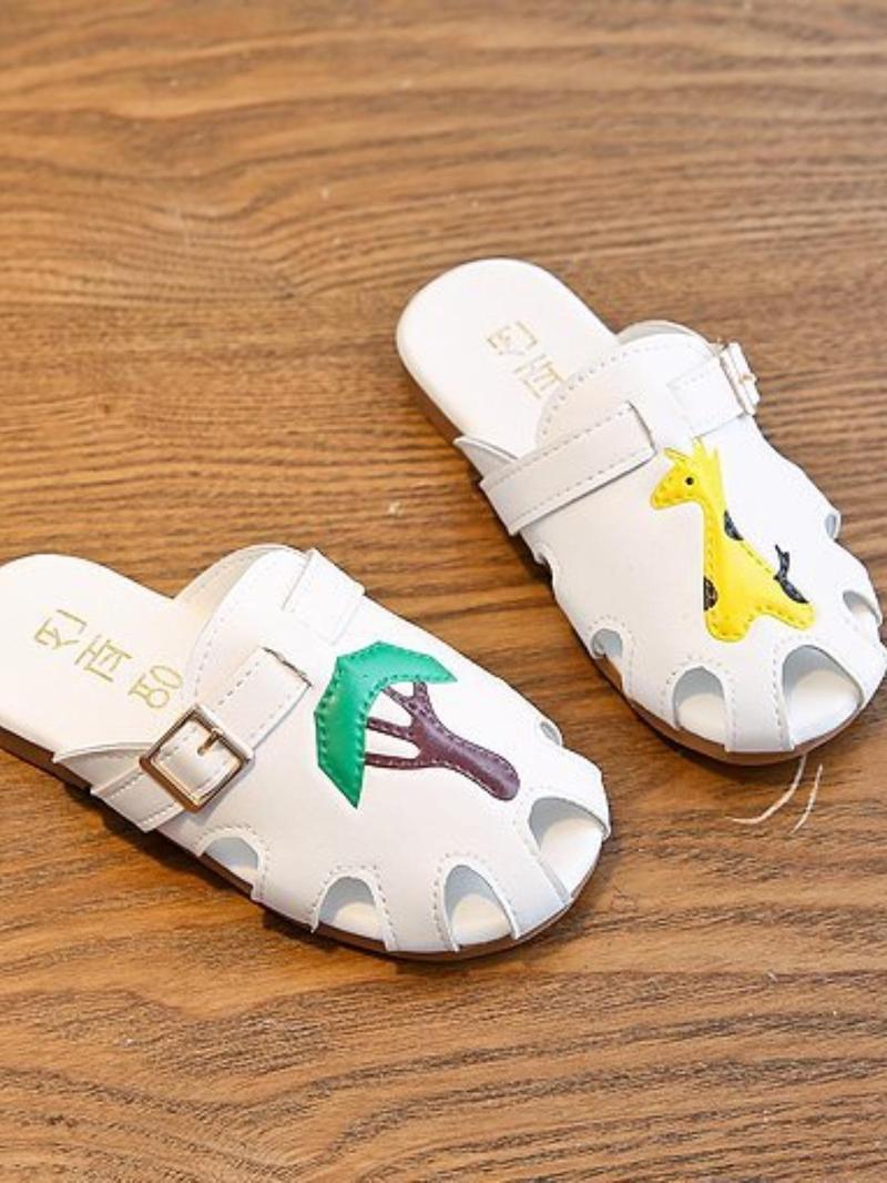 Product Introduction of Kids Cute Cartoon Slippers, 1 Pair 2024 New Style Casual Comfortable Non-slip Slippers for Summer, Soft Slippers for Indoor and Outdoor Wear 14