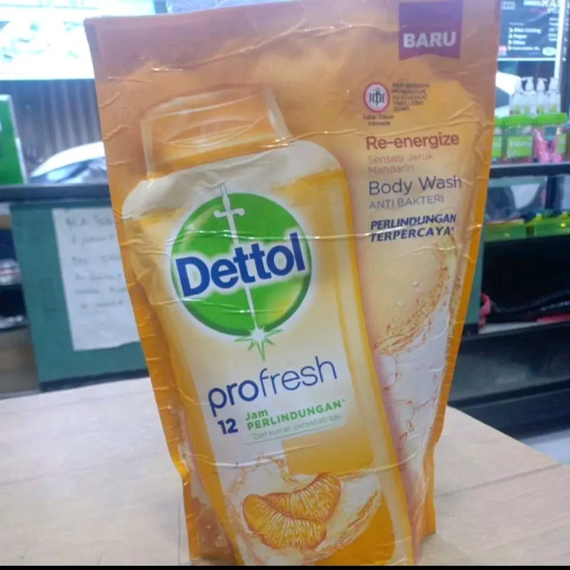Dettol Bodywash 410ml anti bakteri dan kuman 6