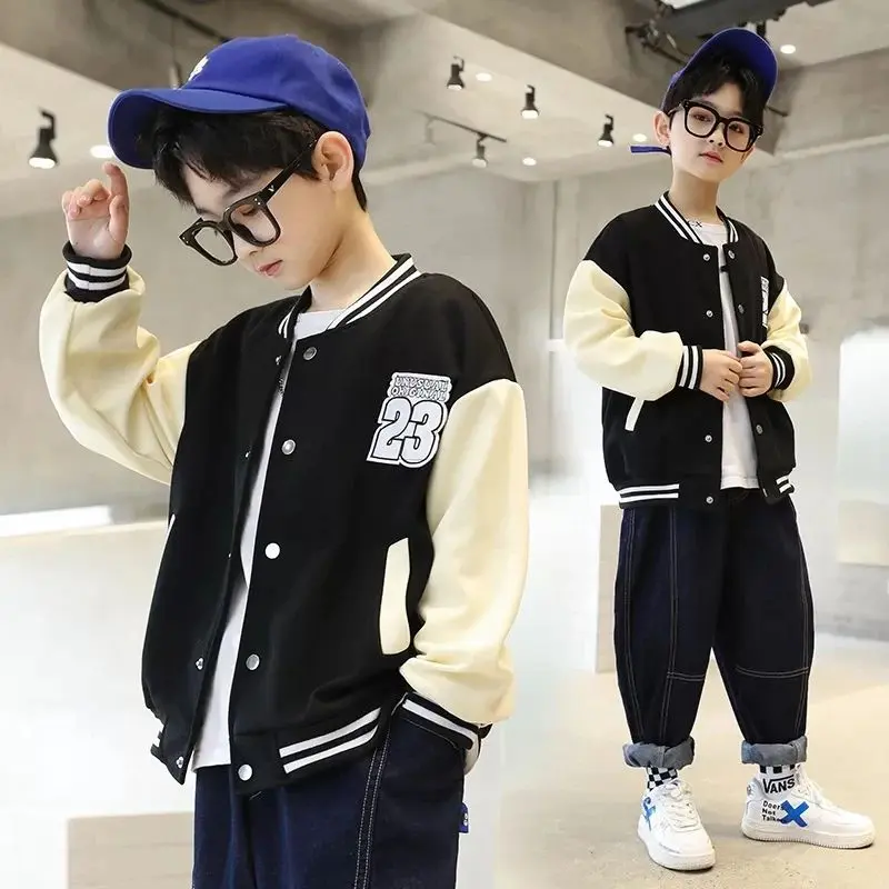 Jaket Sweater Baseball Anak 6-9 TAHUN UNUSUAL 23 bisa untuk pria/wanita