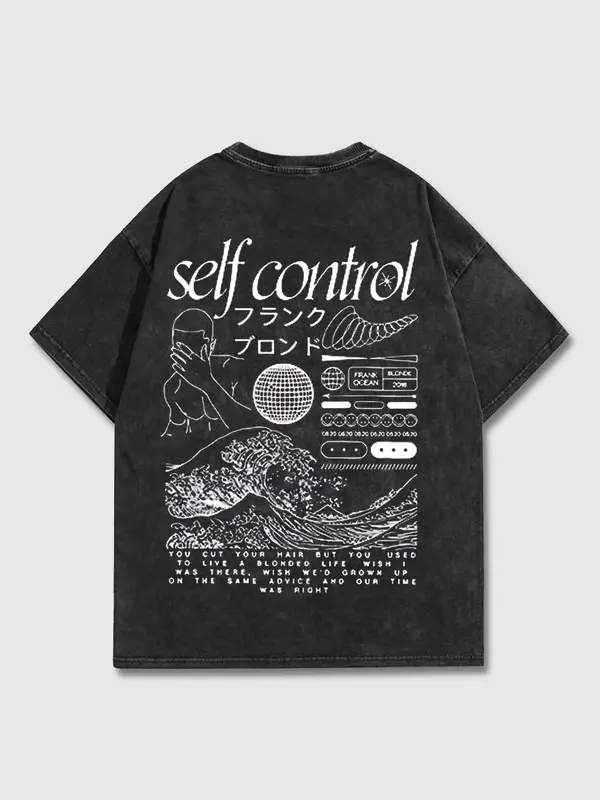 Men's Letter & Graphic Print Short Sleeve Tee, Regular Fit Casual Street Round Neck T-shirt for Daily Wear, Men's Top for All Seasons, Cotton 1