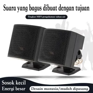 Tweeter Mobil Mini Dome TP-008A 500W Set 2 PCS: Sound HD, Audio Kualitas Tinggi, Anti Distorsi, Pasang Mudah, Suara Keras & Dalam