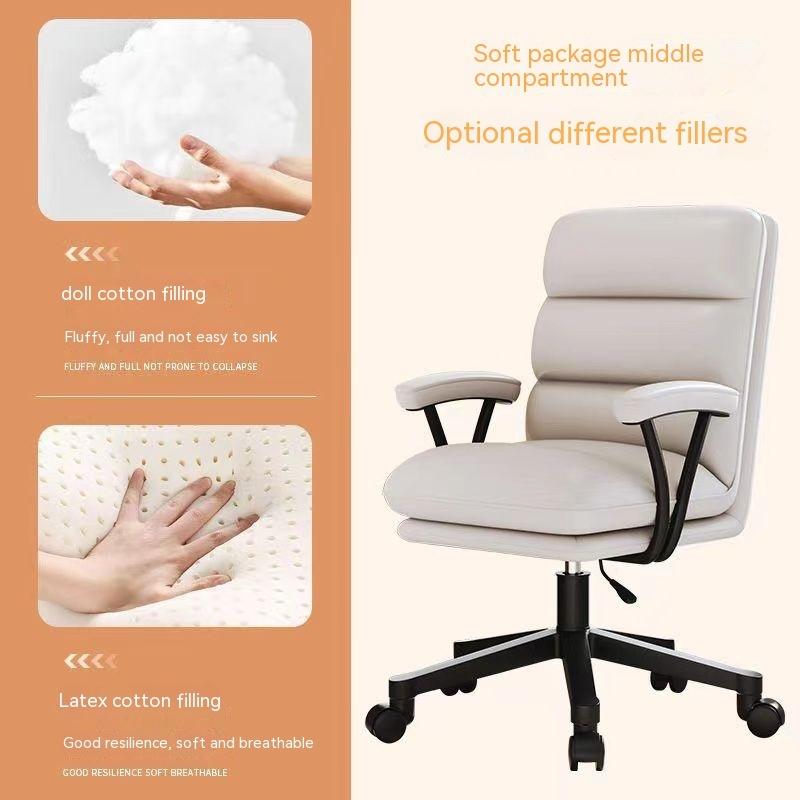 Product Introduction of 【SG-STOCK】Computer Chair, Comfortable Desk Chair, Backrest Office Chair, Study Bedroom Swivel Chair ,Study Seat 11